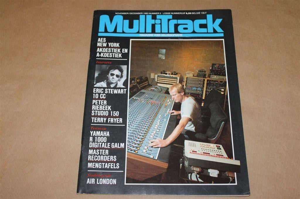 Multitrack - Magazine voor geluidsopname - 1983, Ophalen of Verzenden, Zo goed als nieuw, Muziek, Film of Tv