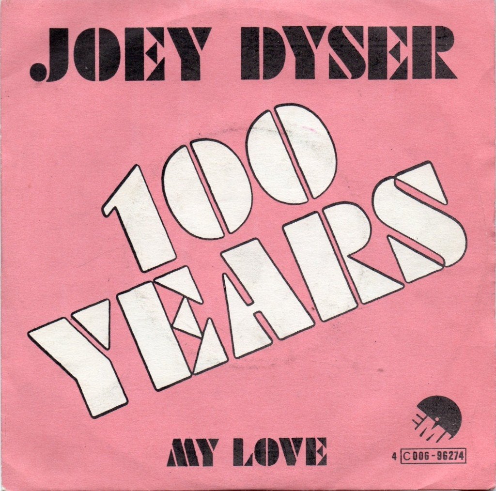Joey Dyser - 100 Years, Gebruikt, 7 inch, Ophalen of Verzenden, Pop
