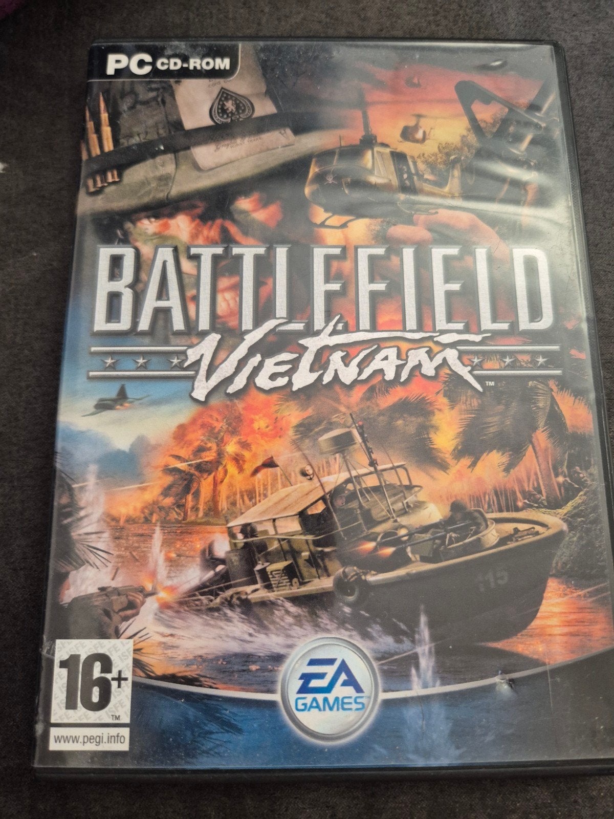 Battlefield Vietnam PC CD-ROM - Actie Shooter, Spelcomputers en Games, Games | Pc, Gebruikt, Shooter, 3 spelers of meer, Vanaf 16 jaar