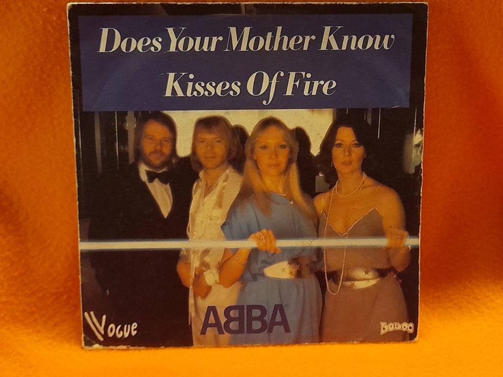Abba - Does your mother know (Franse persing 1979), Cd's en Dvd's, Vinyl Singles, Originele persing, Ophalen of Verzenden, Gebruikt