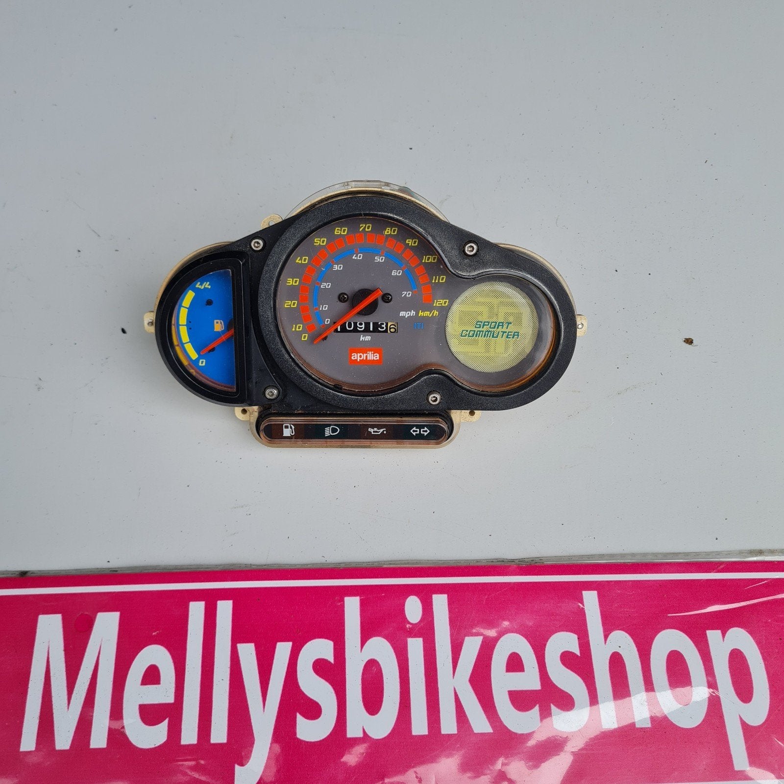 Aprilia sr50 ac teller klok km teller dashboard instrumenten, Ophalen of Verzenden, Aprilia, Info@aprilia.it, Italie