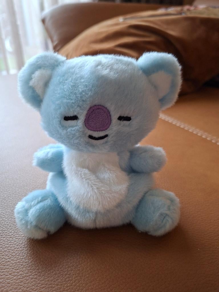 BT21 knuffel Koya/RM, Ophalen, Zo goed als nieuw, Pop, Beeldje of Miniatuur