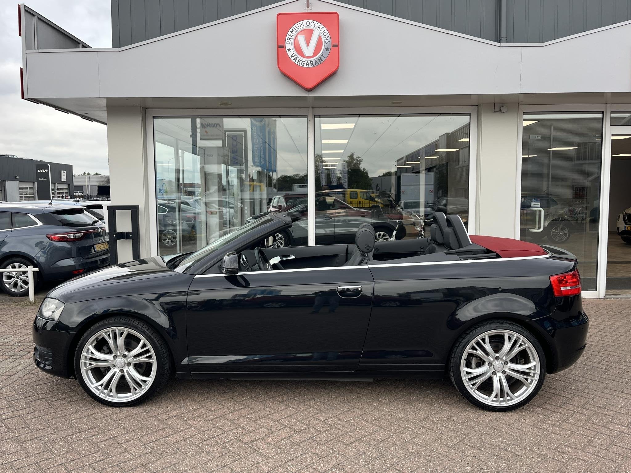 Audi A3 Cabriolet 2.0 TFSI Ambition S-line Automaat, Navigat, Auto's, Audi, Gebruikt, 4 cilinders, 4 stoelen, Automatische klimaatregeling