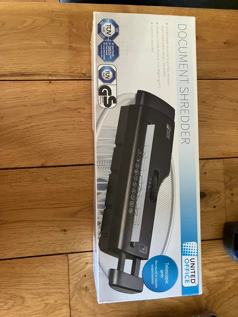 Document shredder, Ophalen of Verzenden, Zo goed als nieuw