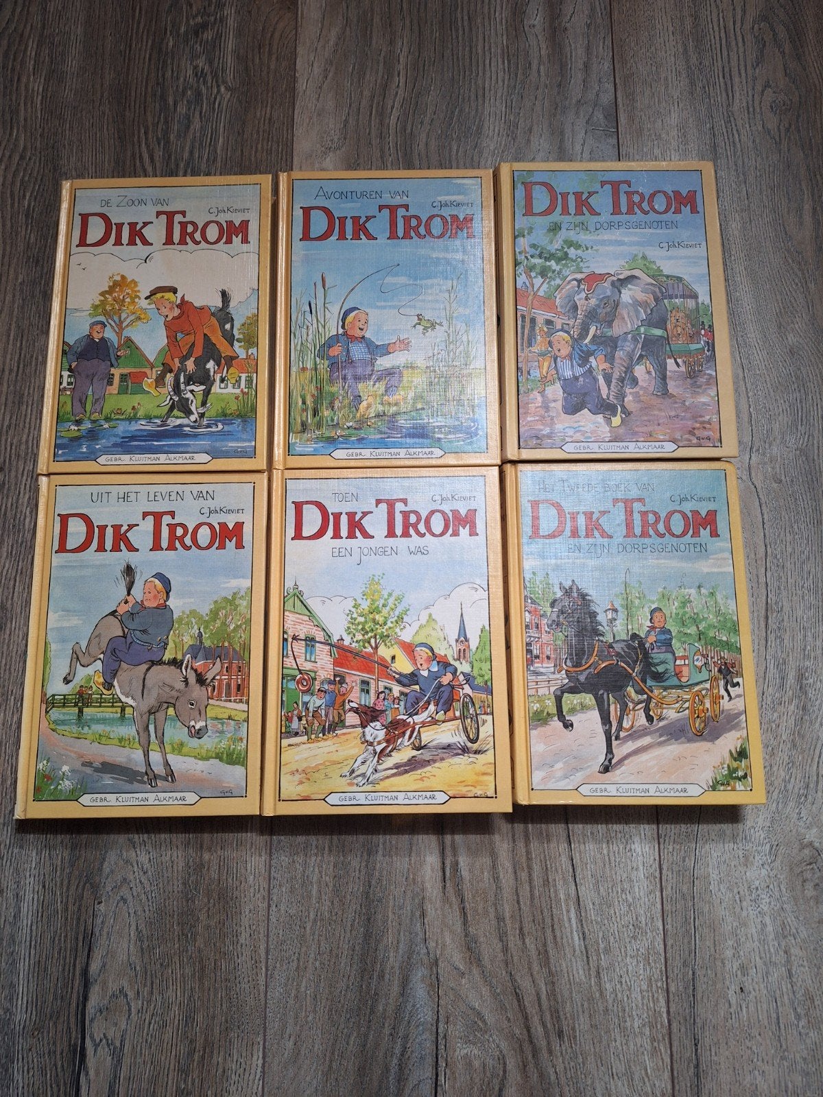 Dik Trom boeken serie - 6 delen, Ophalen, Gelezen, C. Joh. Kieviet, Fictie algemeen