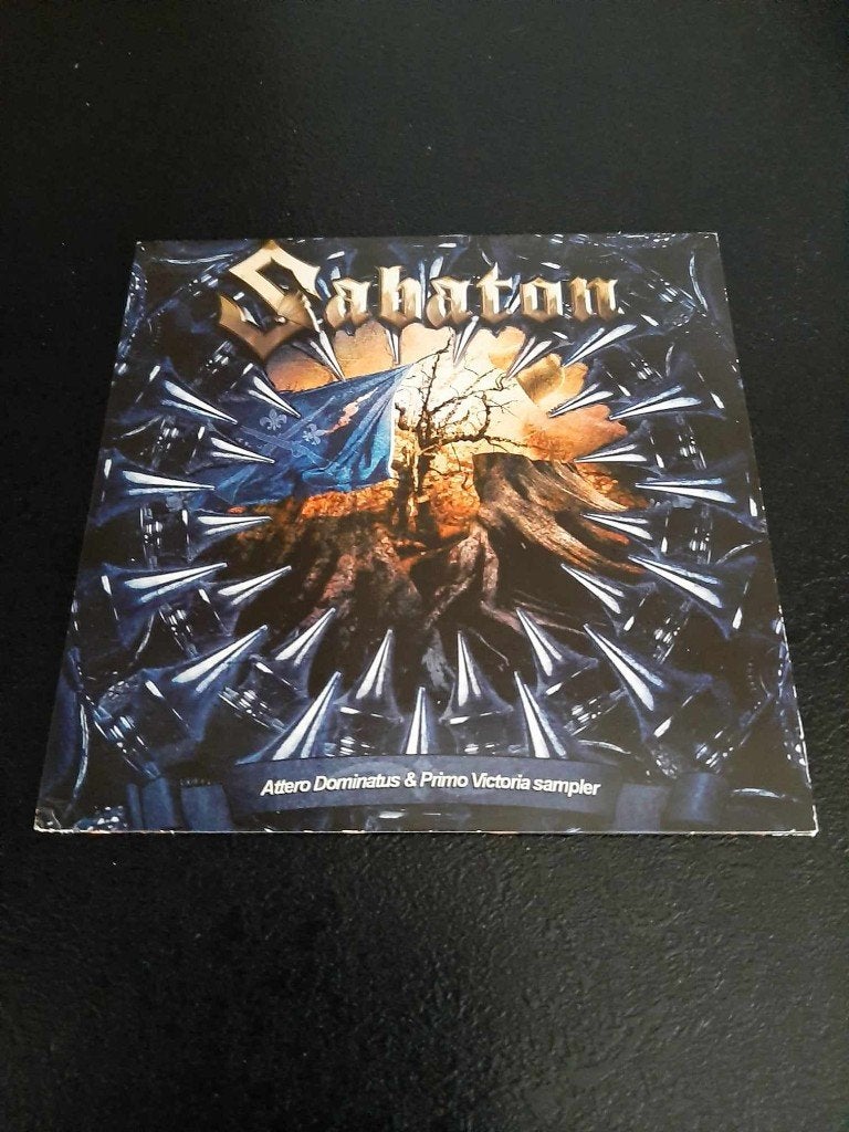 Sabaton: Attero dominatus & Primo victoria sampler!, Ophalen of Verzenden, Gebruikt