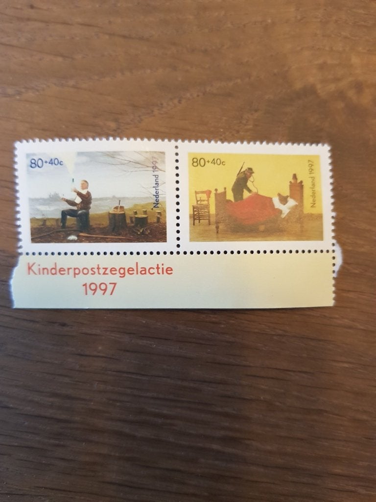 kinderpostzegels, Verzenden