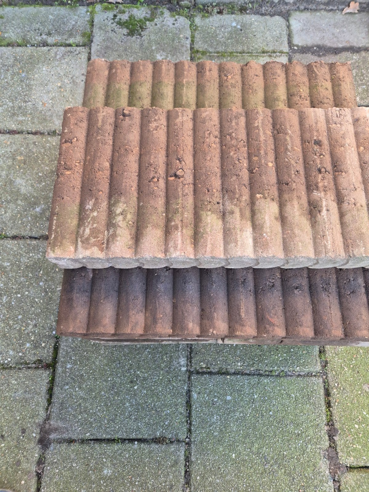 Betonnen golfplaten / randstenen, Overige materialen, Gebruikt, Overige typen, Ophalen of Verzenden