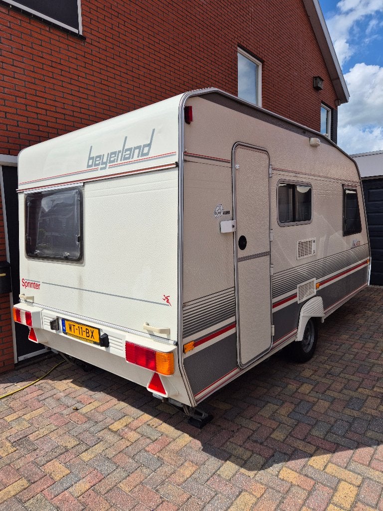 caravan Beyerland sprinter 430-TB, Caravans en Kamperen, Caravans, Vast bed, Treinzit, 750 - 1000 kg, Particulier