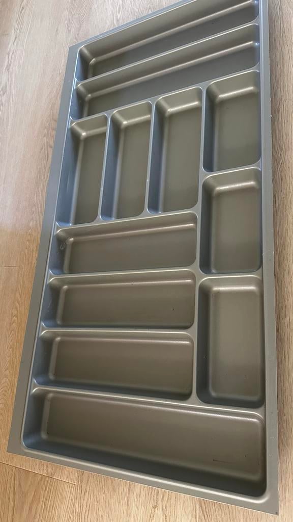 Besteklade - 47.5 x 92 x 5 cm, Ophalen of Verzenden, Gebruikt, Kunststof, Los bestek