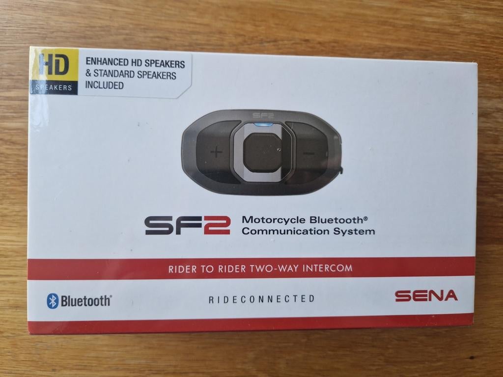 SENA SF2 Motorfiets Bluetooth Communicatiesysteem - Nieuw, Motoren, Accessoires | Overige, Ophalen of Verzenden, Nieuw