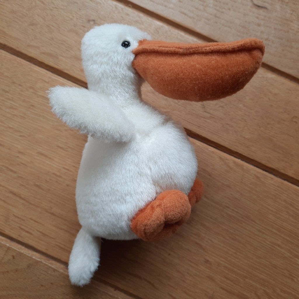 Sanquin Bloedbank Gifthouse Pelikaan knuffel 15 cm, Ophalen of Verzenden, Roze, Overige typen