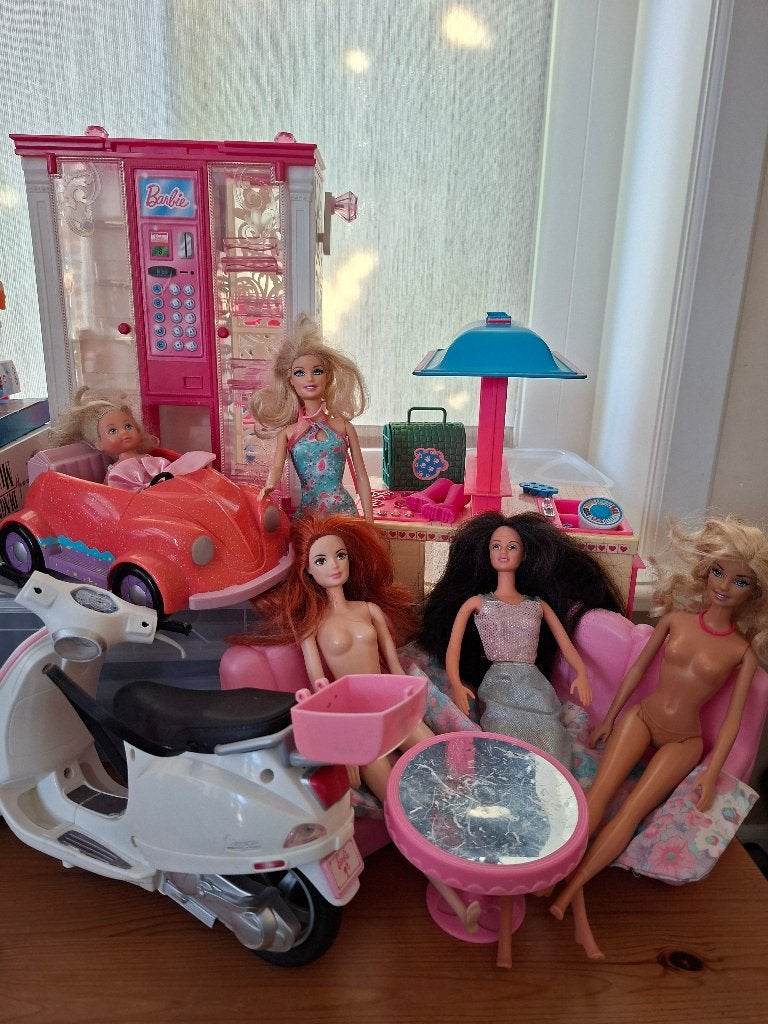 Vintage Barbies Mattel, Verzamelen, Ophalen of Verzenden, Gebruikt, Pop