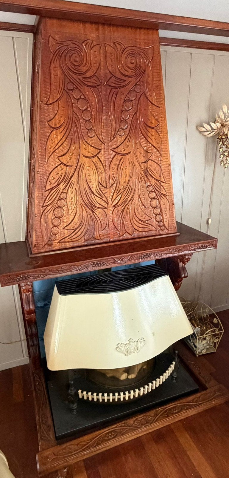 Houten schouw, Ophalen, Vrijstaande haard, Gashaard