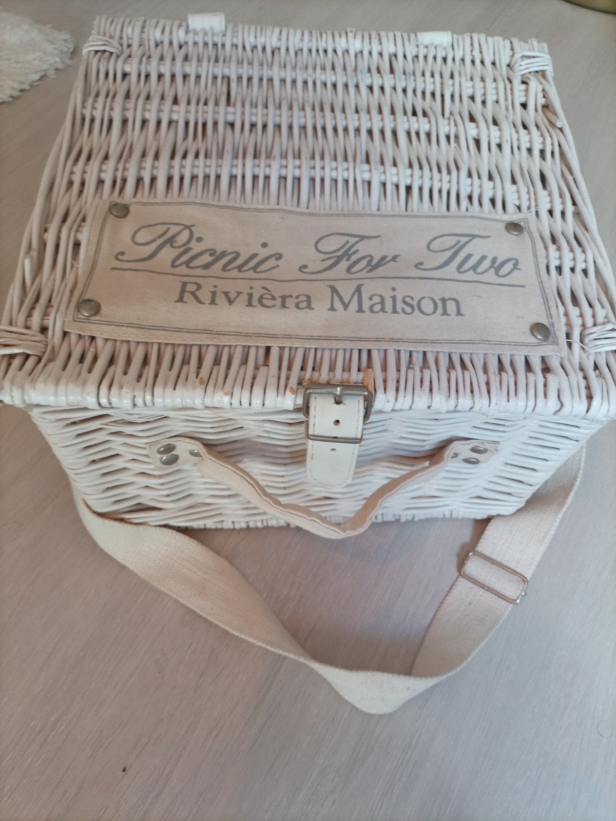 riviera maison mand, Ophalen, Gebruikt, Rond, Riet
