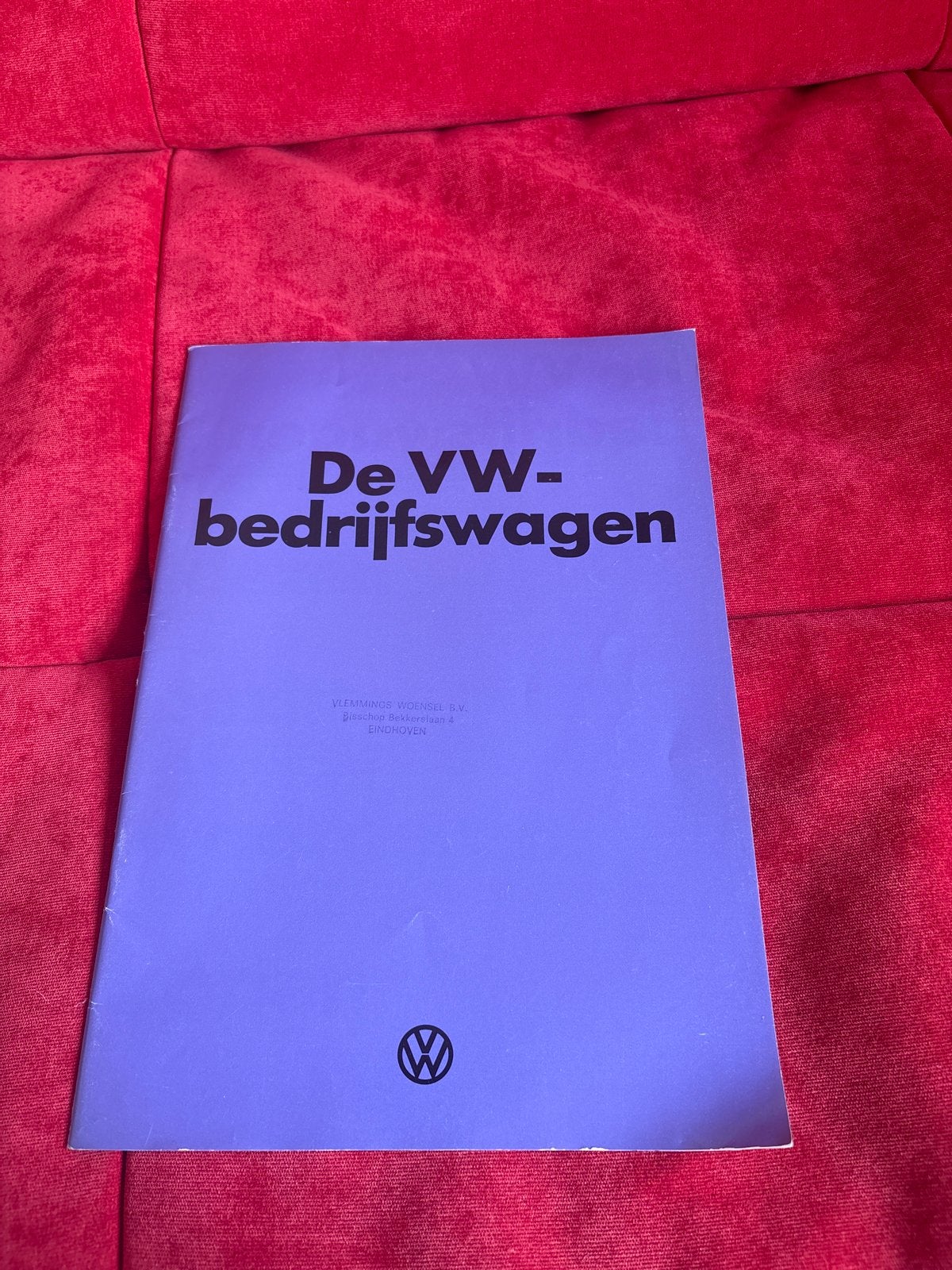 De VW-bedrijfswagen brochure (jaren '70), Ophalen of Verzenden, Gelezen, Volkswagen
