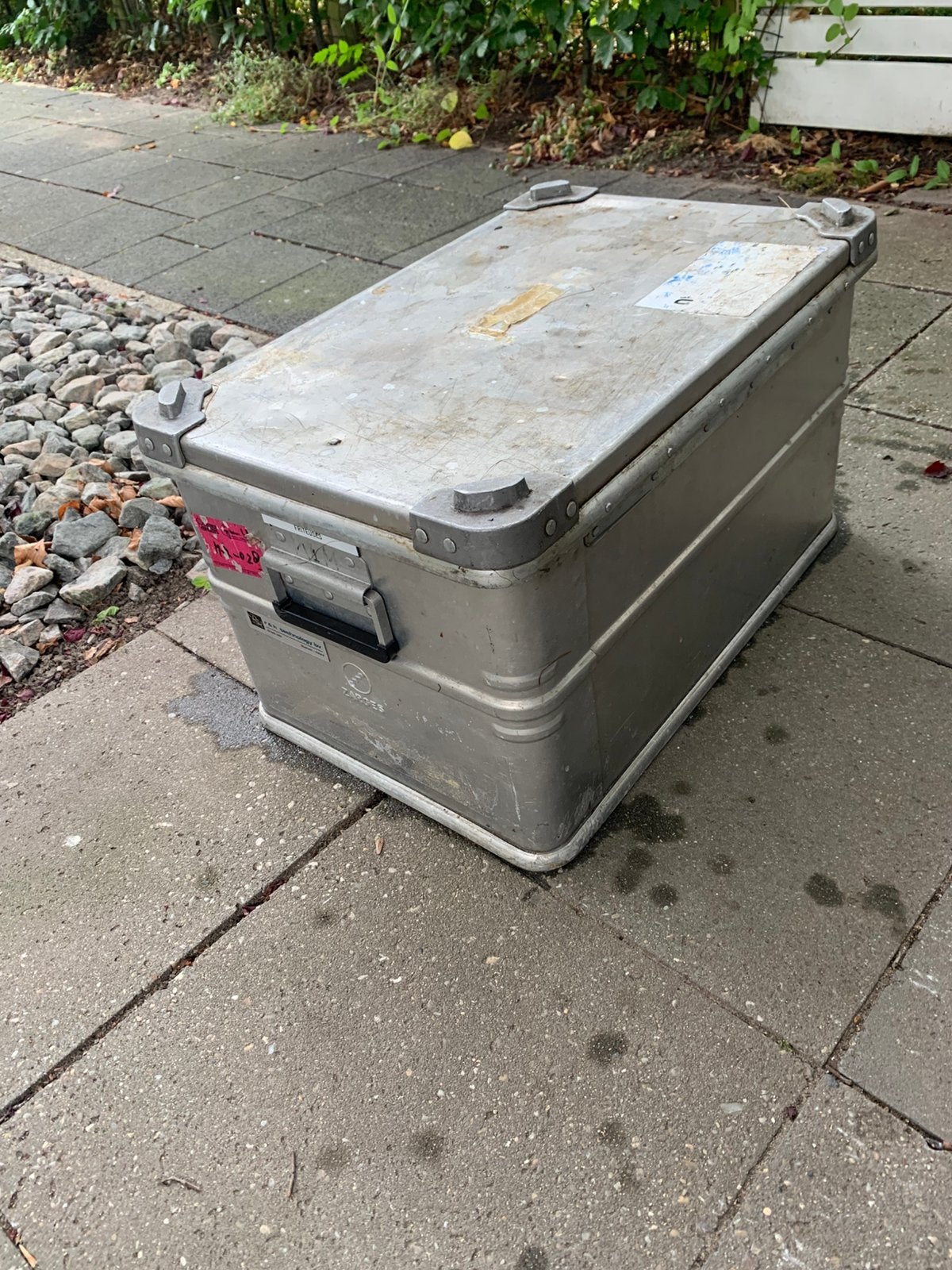 Zarges aluminum kist, Caravans en Kamperen, Ophalen, Gebruikt