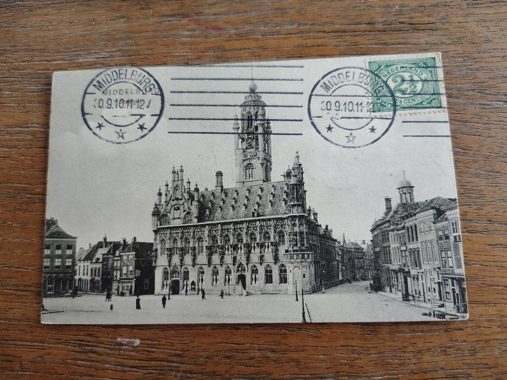 Middelburg stadhuis, Ophalen of Verzenden, Zeeland