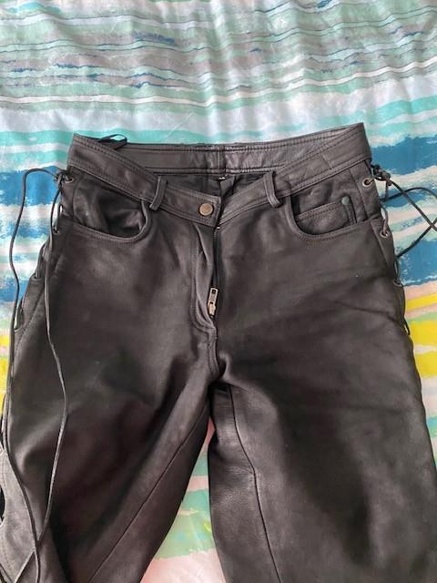 Motorbroek leer, Ophalen of Verzenden, Tweedehands, Dames, Broek | leer