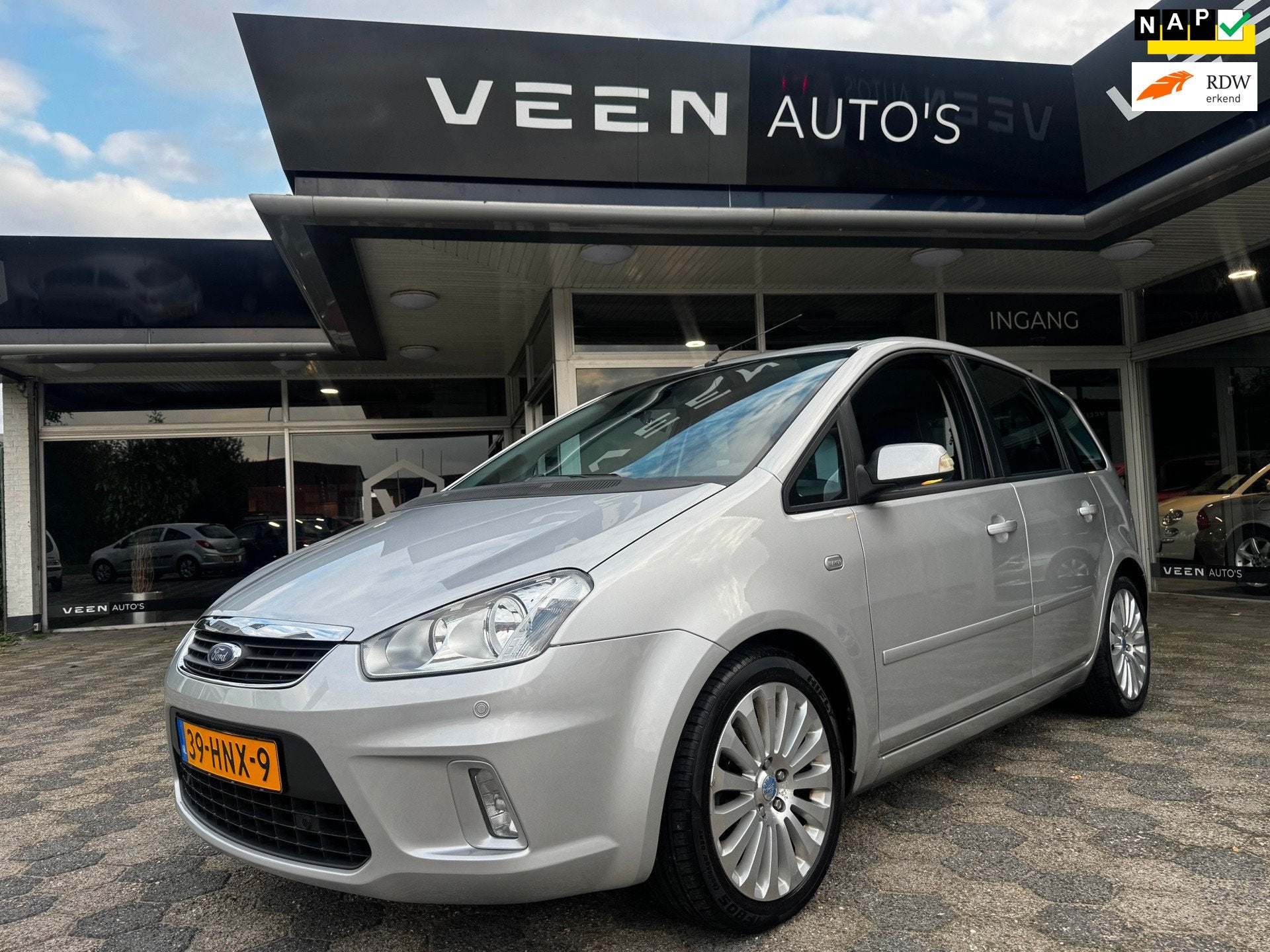 Ford C-Max 2.0-16V Titanium Automaat Luxe Cruise NAP, Gebruikt, Origineel Nederlands, Bedrijf, Euro 4