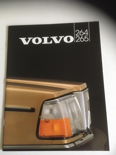 Autofolder/Brochure    Volvo   260 Serie       1982       NL, Ophalen of Verzenden, Zo goed als nieuw, Volvo