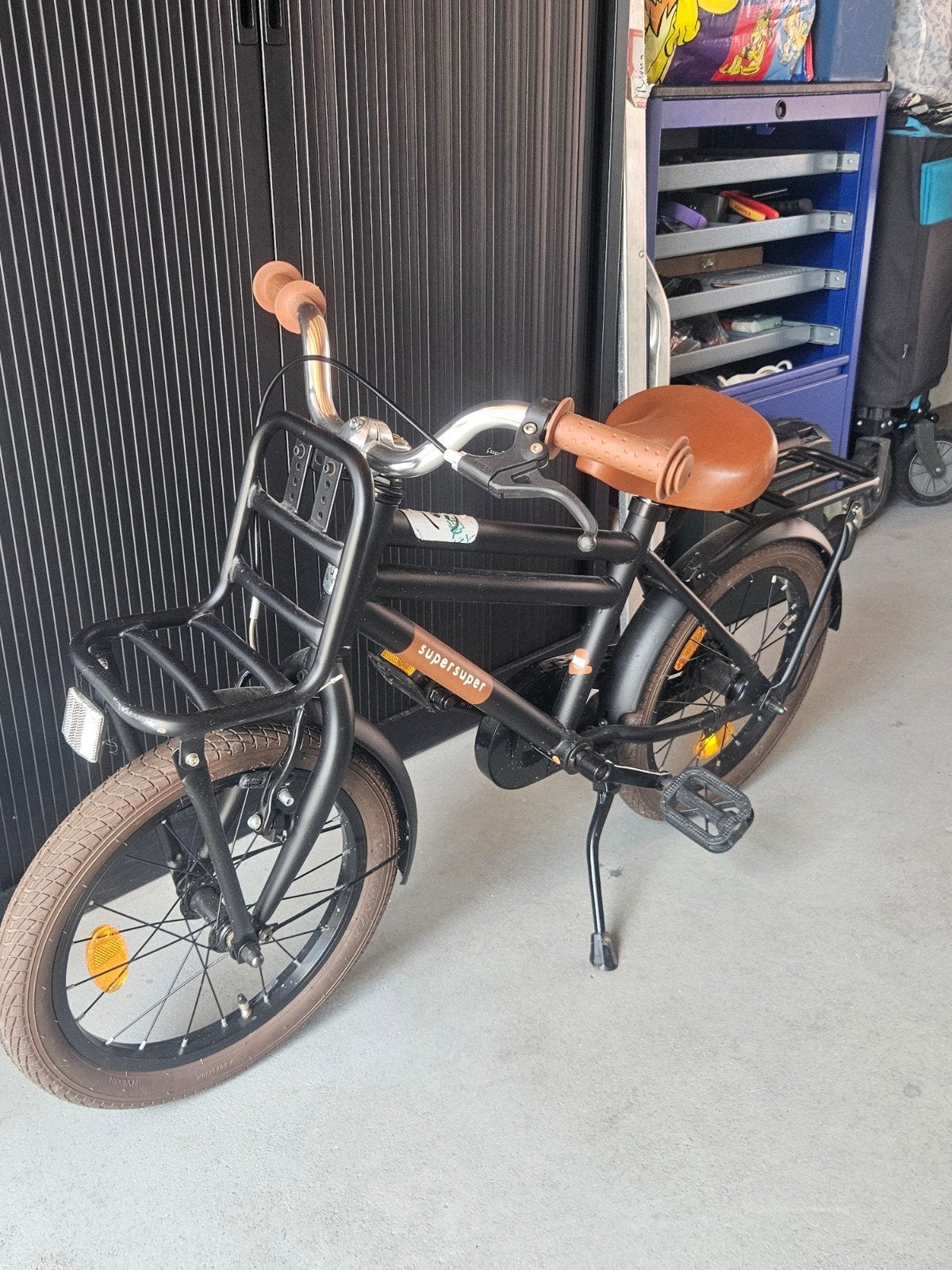 Jongens fiets 14inch zgan., Ophalen, Terugtraprem, Staal, Cruiser