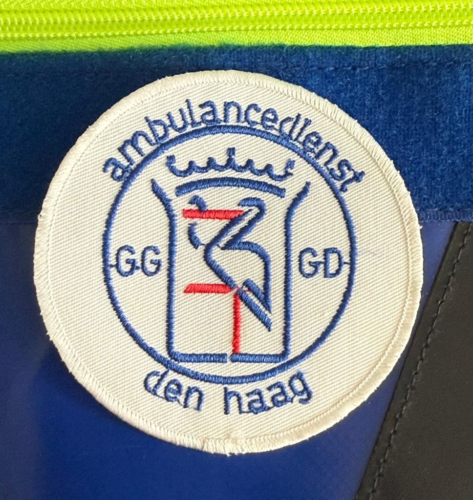 Patch Ambulance, Ophalen of Verzenden, Overige soorten, Nederland, Embleem of Badge