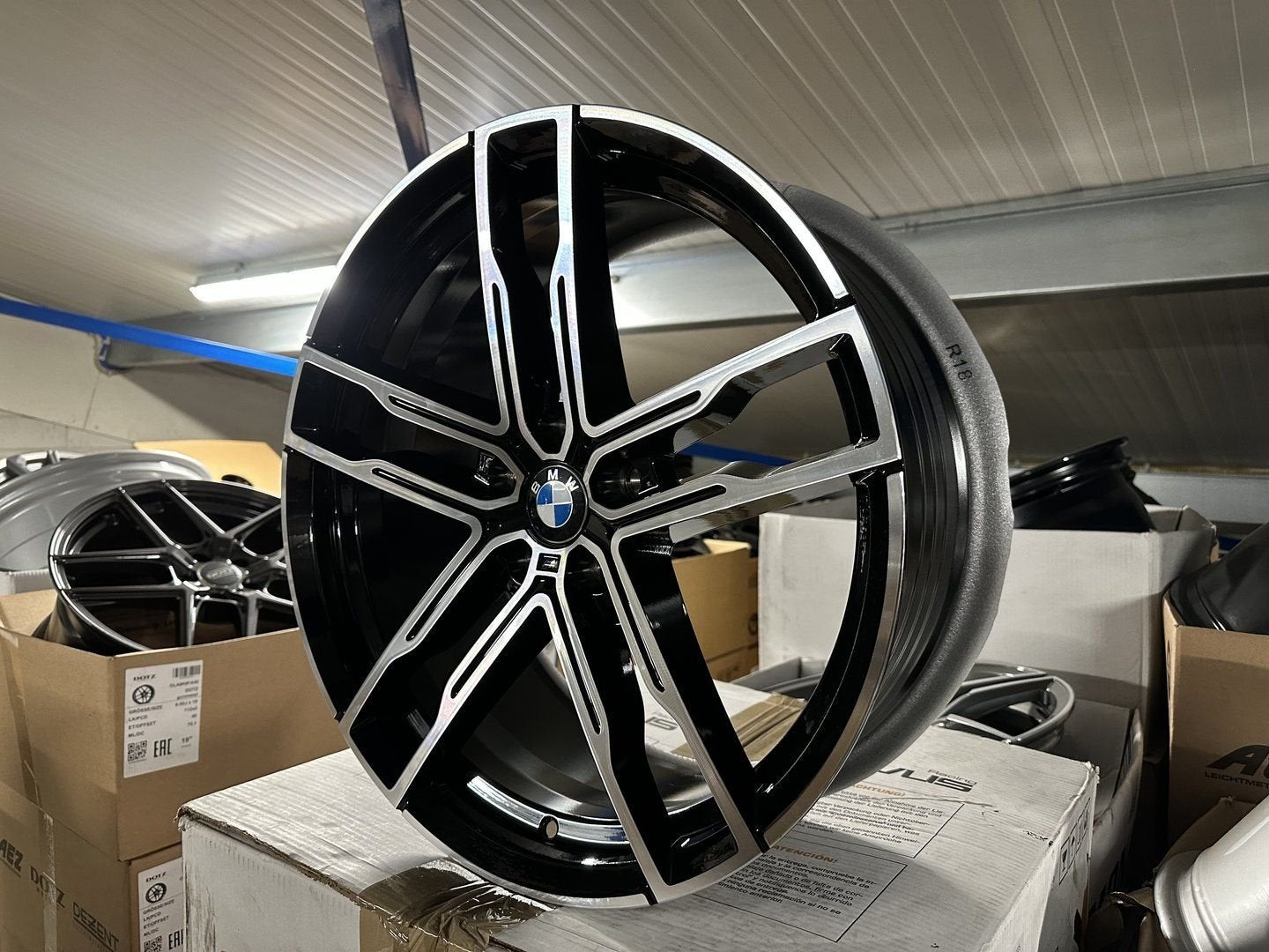 NIEUW 19inch BMW M3 Style Breedset Velgen 5x112 G30G20G15, 19 inch, -, -, Banden en Velgen