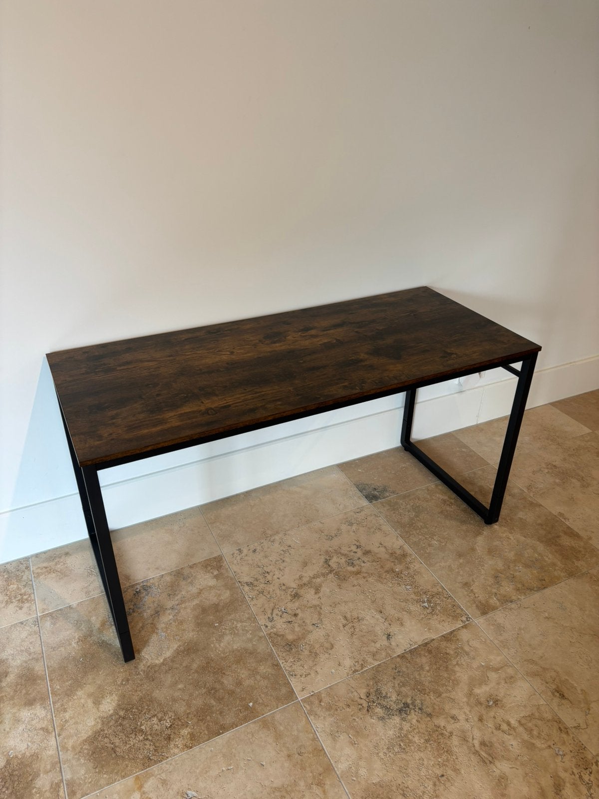 Bureau 140x60, Huis en Inrichting, Tafels | Sidetables, Ophalen, Zo goed als nieuw, 25 tot 50 cm, Rechthoekig