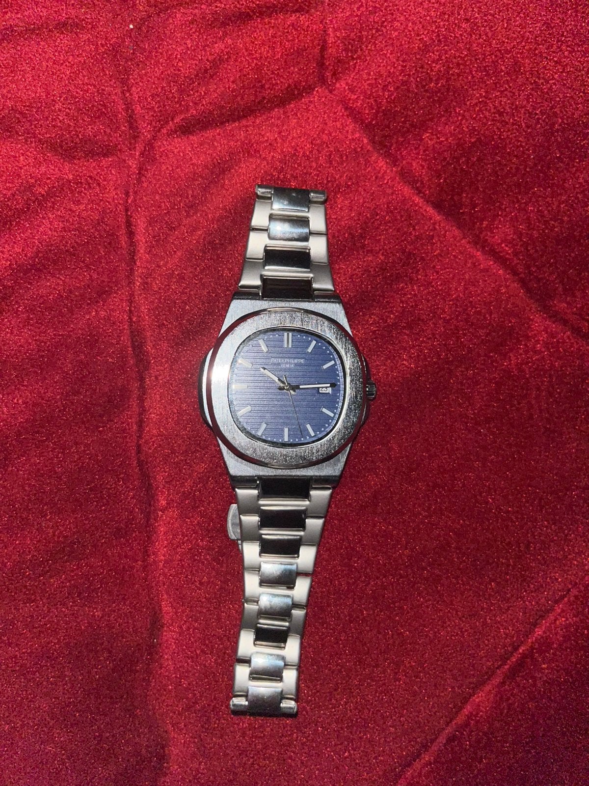 Patek philipe, Staal, Polshorloge, Nieuw, Ophalen
