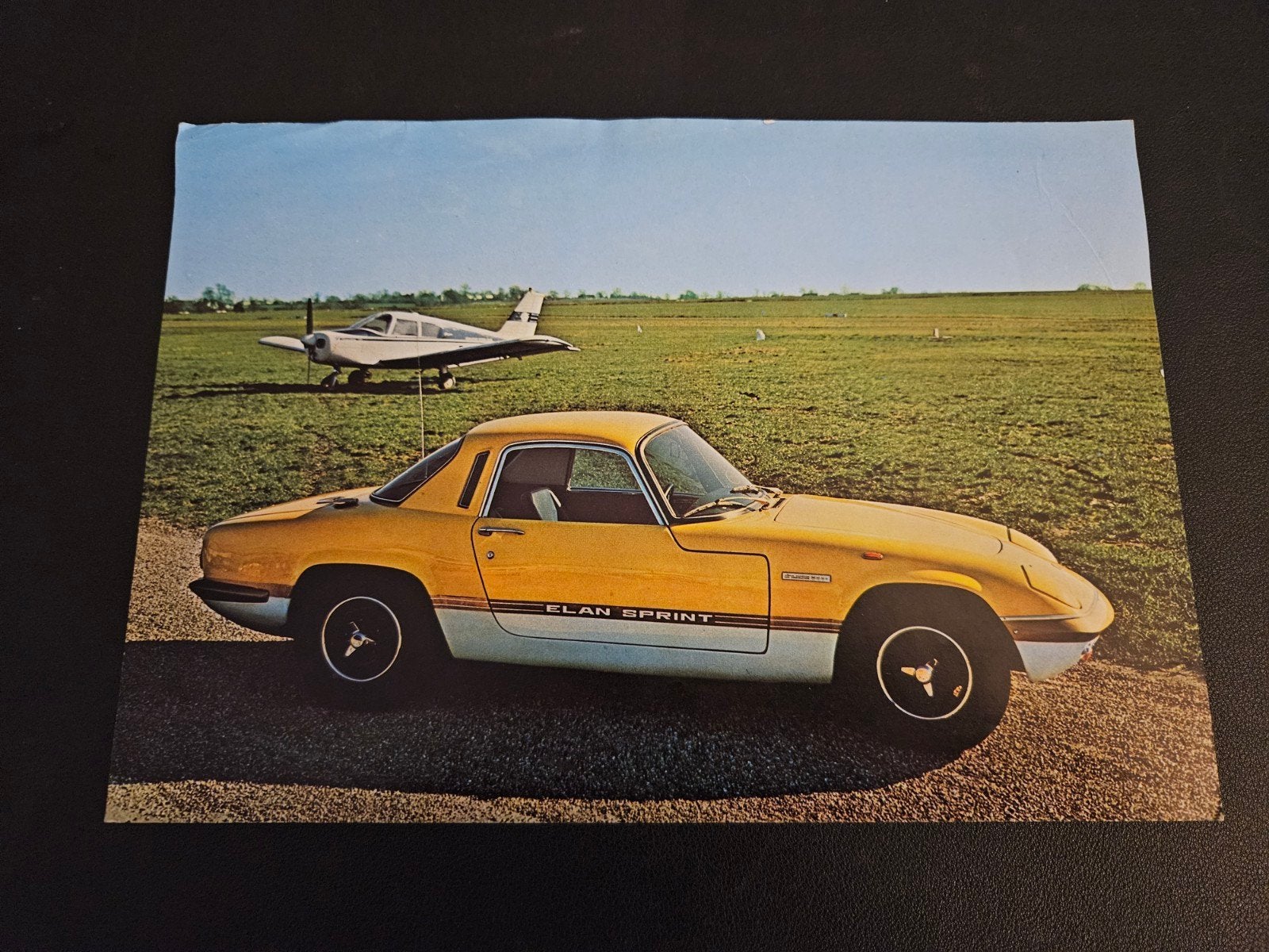 Leaflet Lotus Elan Sprint, Ophalen of Verzenden, Zo goed als nieuw, Overige merken