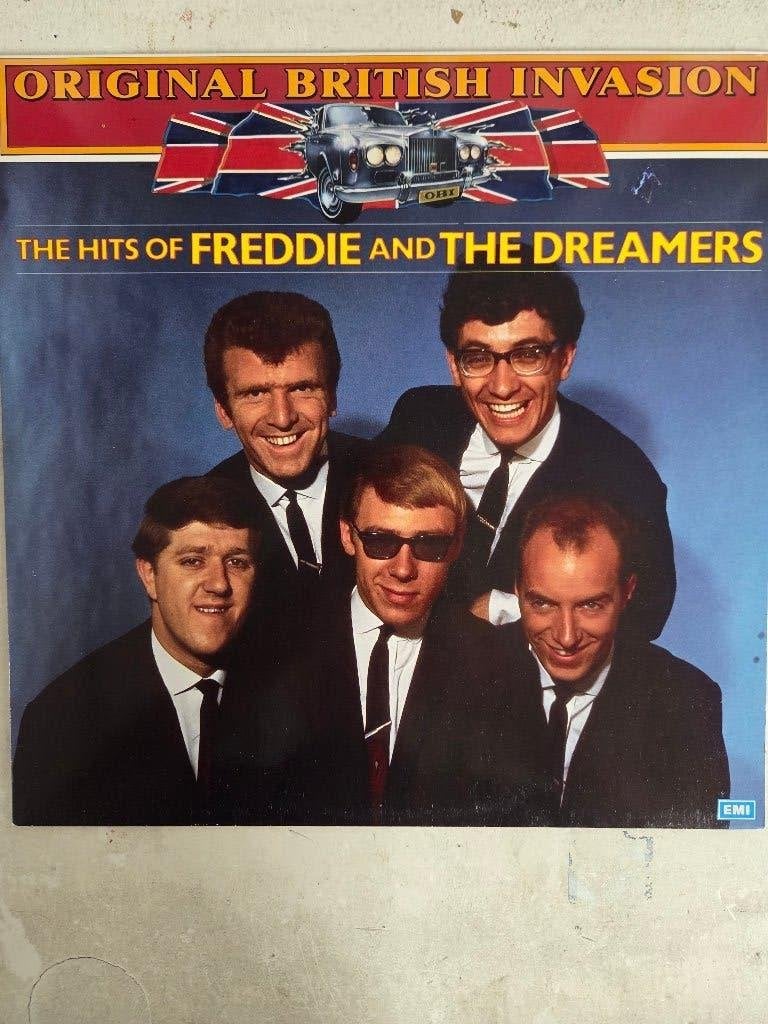 Sixties lp FREDDIE AND THE DREAMERS: ORIG. BRITISH INVASION, LP, Gebruikt, Pop, Ophalen of Verzenden