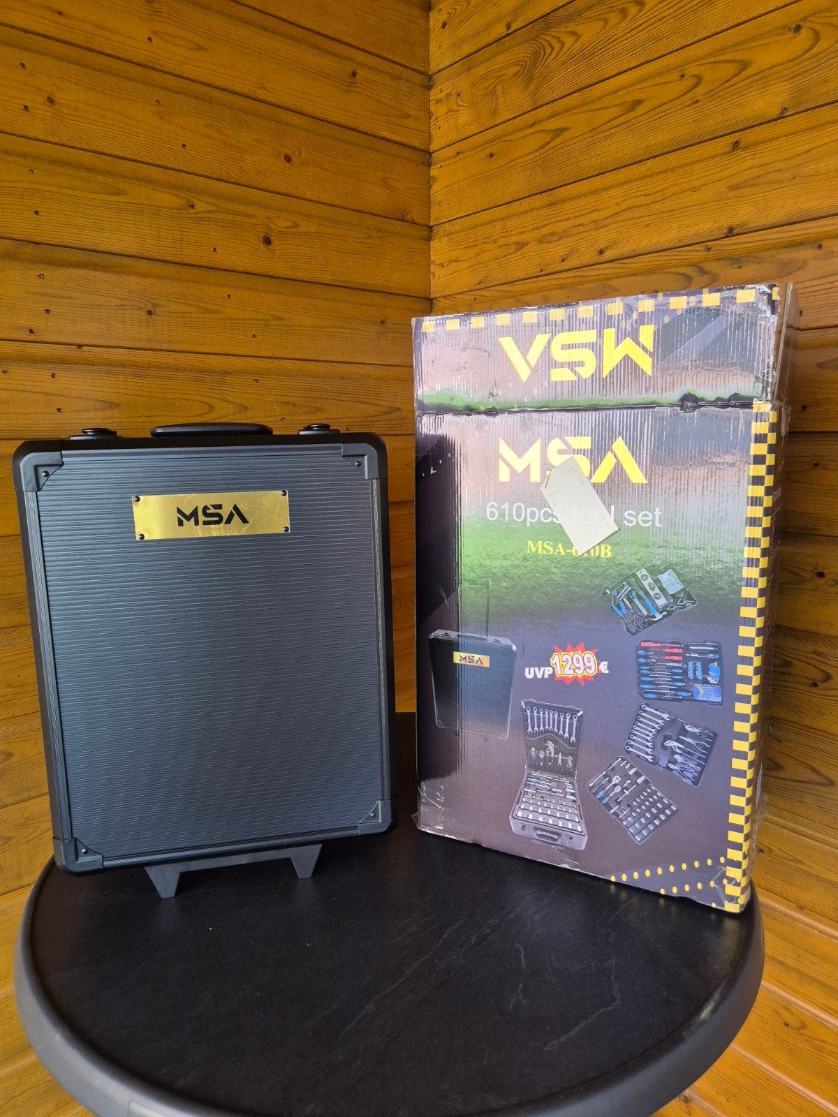 MSA Gereedschapskoffer 610-delig - Complete Toolset, Ophalen of Verzenden, Nieuw, Gereedschapsset, Overige merken