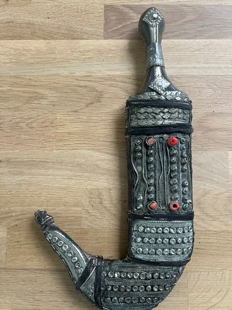 Jambiya dolk met schede, Ophalen of Verzenden