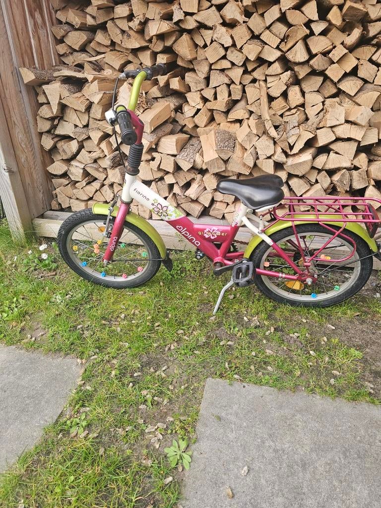 Alpina Fiorina meisjesfiets 16 inch, Ophalen, Gebruikt, Alpina, Handrem