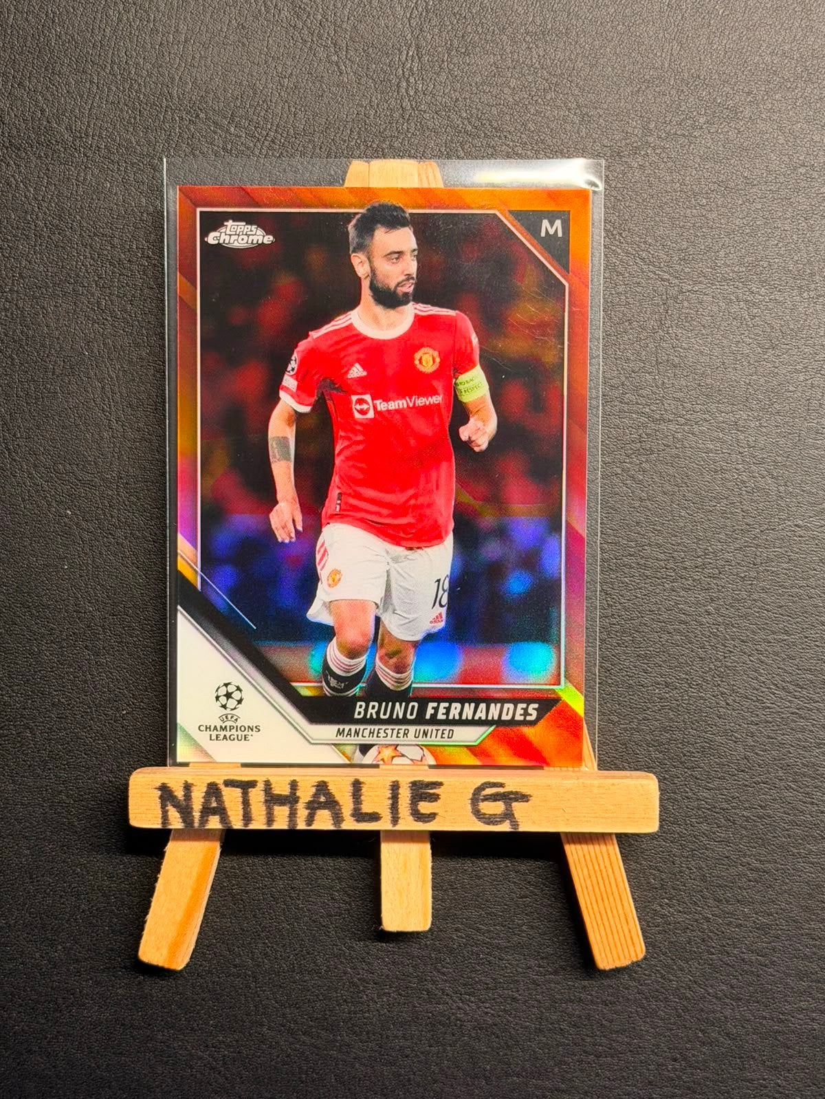 2021-22 Topps Chrome Bruno Fernandes SSP Gold Lava #73, Ophalen of Verzenden, Nieuw, Spelerskaart
