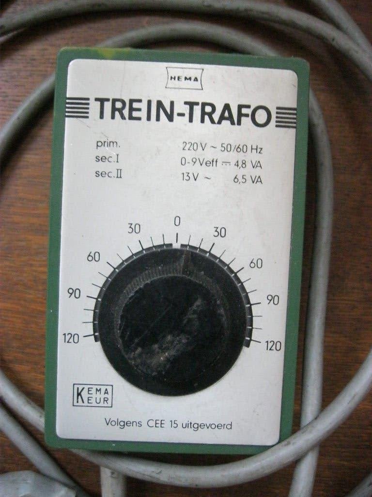 trafo's voor treinen, Overige merken, Transformator of Voeding, Gebruikt, Gelijkstroom