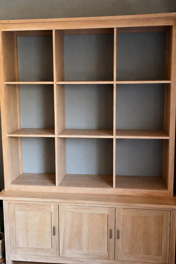 Licht eiken zware kasten (set), Ophalen, Kasten set, Eikenhout, Zo goed als nieuw