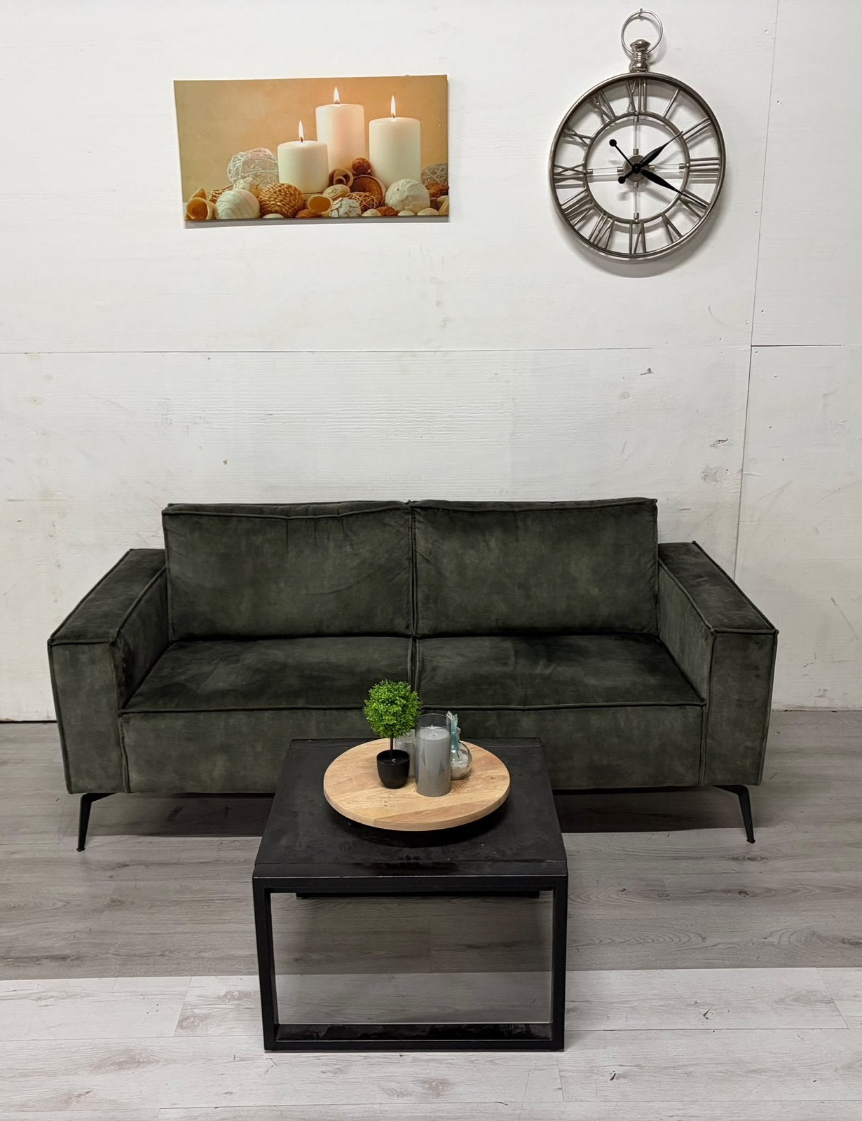 Bankstel Velvet - Topstaat, Huis en Inrichting, Banken | Bankstellen, Verzenden, Minder dan 75 cm, 150 tot 200 cm, Tweepersoons