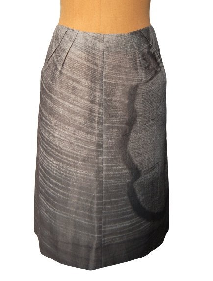 Marni rokje, rok, grijs/zilver, Mt. 42 / L, Verzenden, Maat 42/44 (L), Zo goed als nieuw, Knielengte