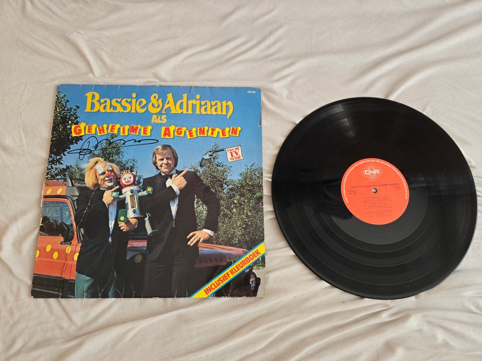 Bassie en adriaan als geheime agenten lp, Ophalen of Verzenden, Zo goed als nieuw