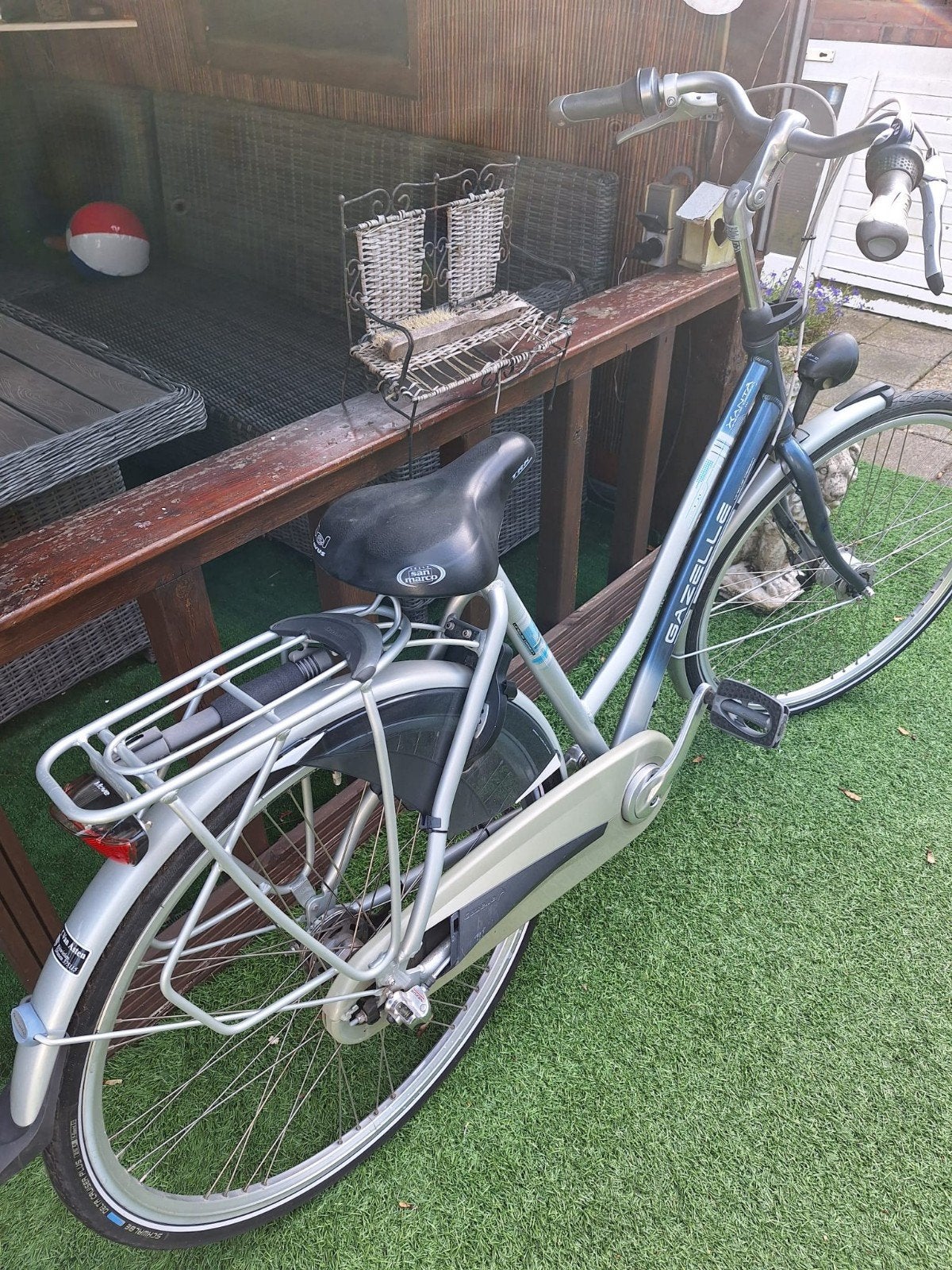 gazelle Xanta 28", Ophalen, Versnellingen, Gazelle, 53 tot 56 cm