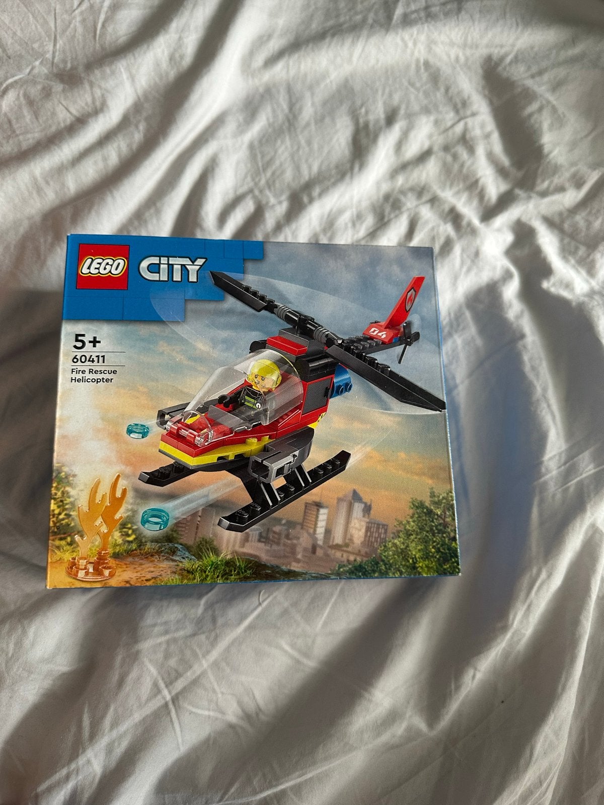 Nieuwe LEGO City Brandweer Helikopter 60411, City, Lego, Nieuw, Ophalen of Verzenden