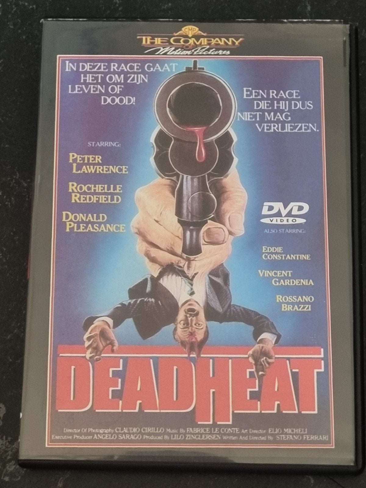 Dead Heat DVD - Actiethriller met Peter Lawrence, Engels, Vanaf 16 jaar, Nederlands, Actiethriller