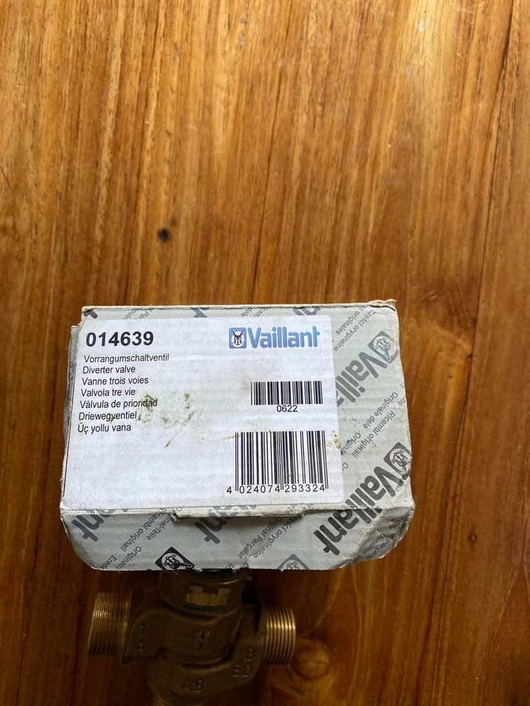 Vaillant driewegventiel 014639 met Honeywell VC8015 actuator, Ophalen of Verzenden, Nieuw