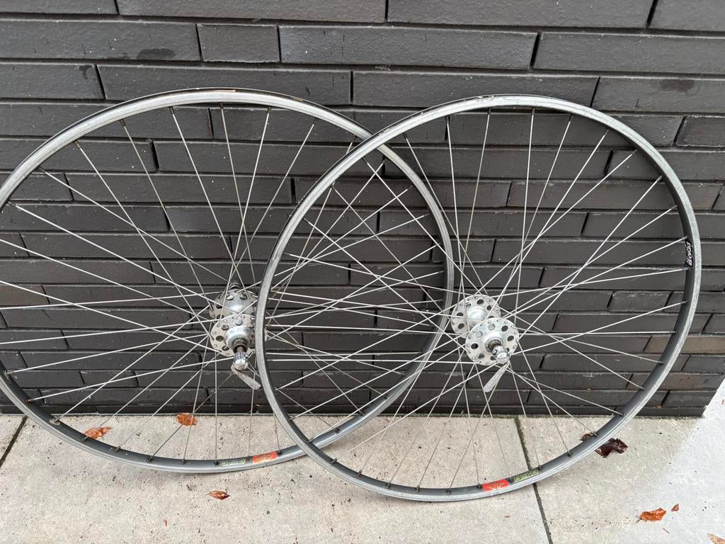Mavic G40 wielset met Campagnolo Gran sport hoge flens naven, 55 tot 59 cm, Ophalen of Verzenden
