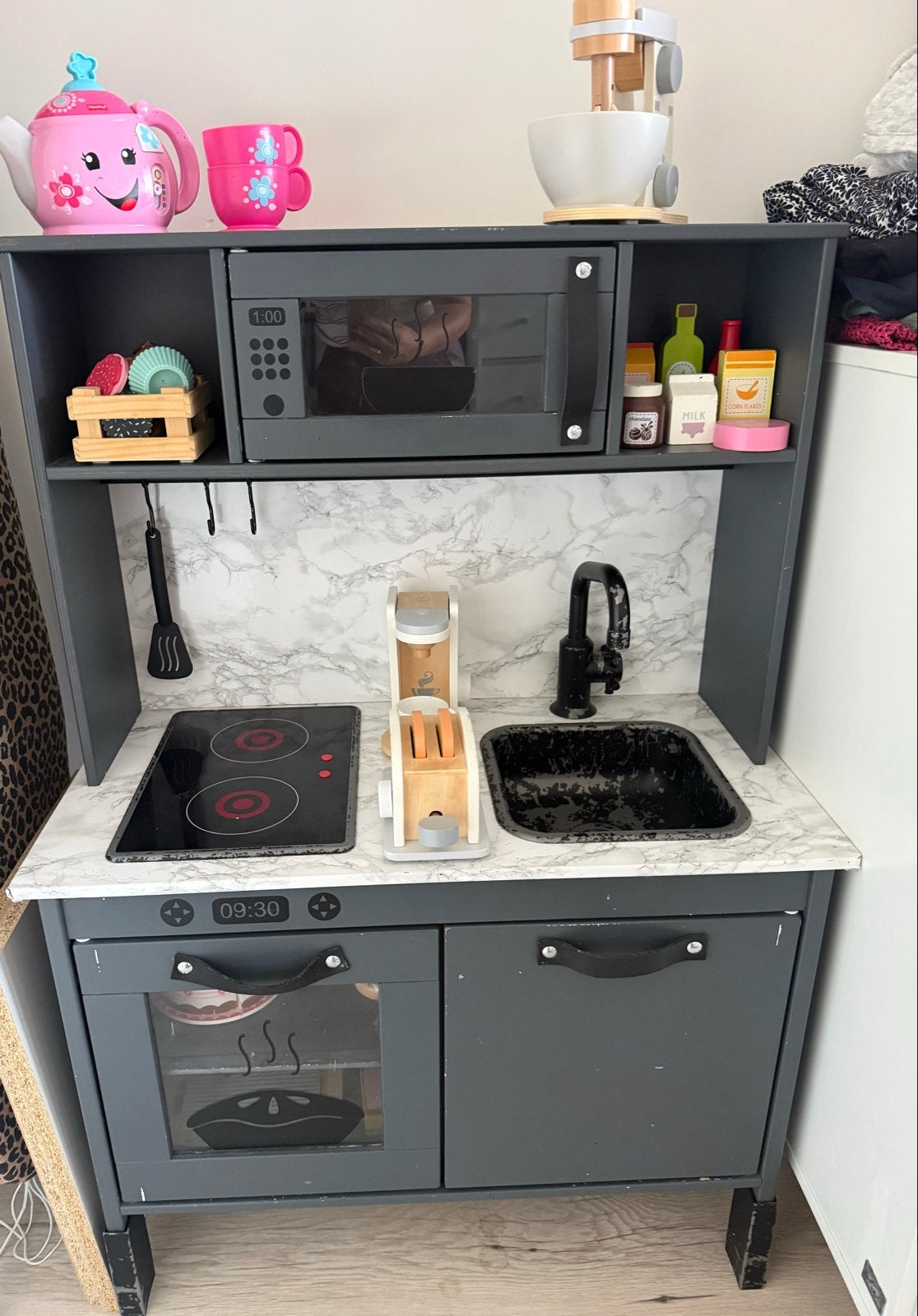IKEA Houten Speelkeuken met Accessoires - Gepimpt, Ophalen, Gebruikt, Meubelstuk of Keukentje