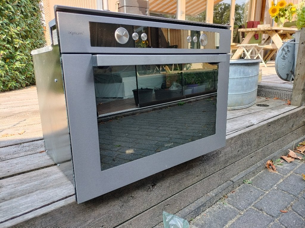 Whirlpool combi magnetron, Ophalen, 45 tot 50 cm, Whirlpool, Gebruikt