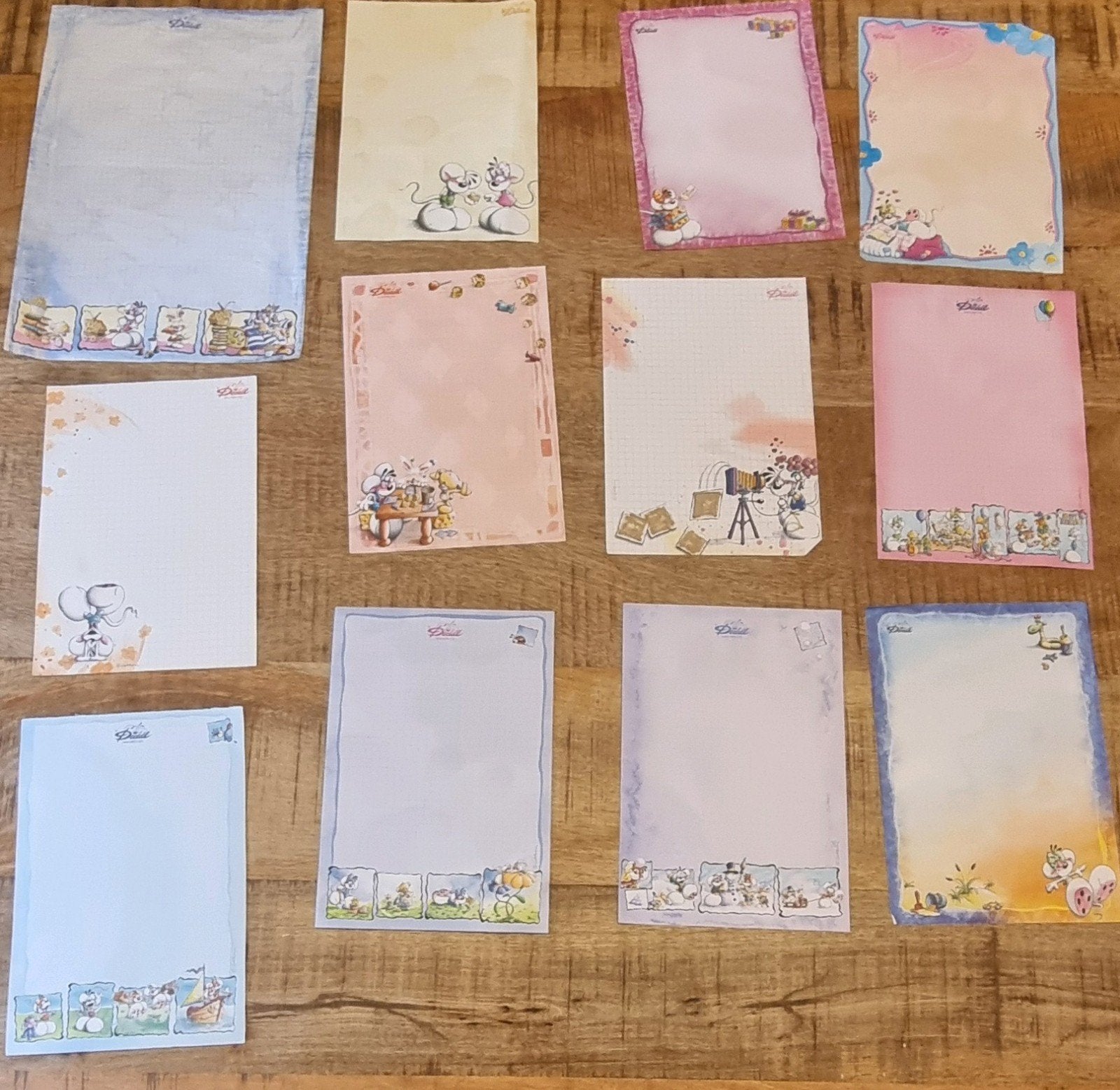 diddl plaatjes, Verzamelen, Ophalen of Verzenden, Zo goed als nieuw, Papier, Kaart of Schrift