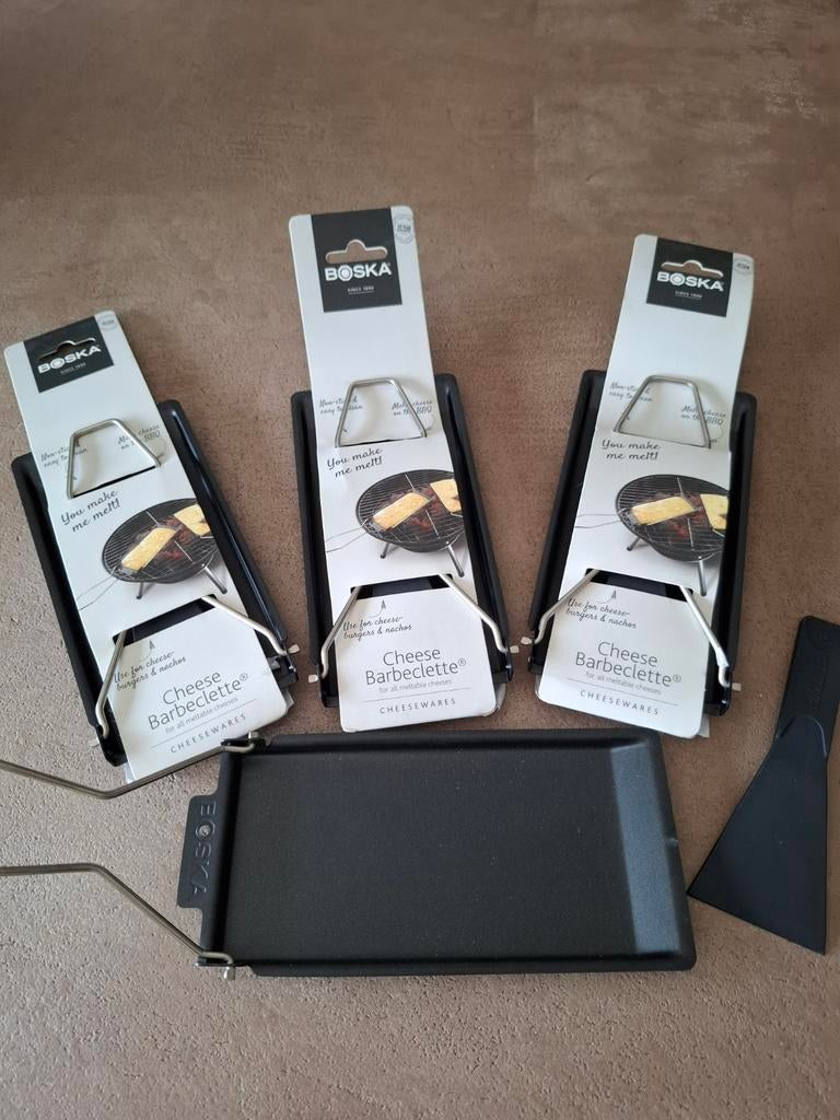 Boska Cheese Barbeclette - set van 4, Ophalen of Verzenden